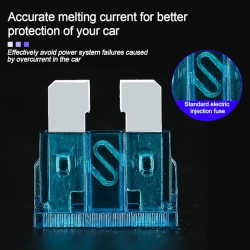Mandark 306PCS Car Fuses Assortment Kit, Mixed Vehicle Blade Fuses - Standard & Mini & Low Profile Mini Fuse (2A 5A 7.5A 10A 15A 20A 25A 30A 35A),Replacement Accessories for RV, Truck, Auto