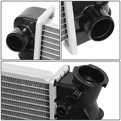 DNA Motoring OEM-RA-709 OE Style 1-Row Aluminum Core Radiator Compatible with 81-86 C/K 1500 2500 3500,28-1/4" W X 17-1/4" H X 1-1/4" D,1-5/16" Inlet / 1-9/16" Outlet