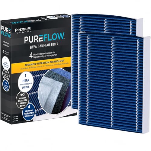 PureFlow HEPA Cabin Air Filter PC4329HX | Fits 2018-12 BMW 650i, 2016-13 M5, 2016-12 ActiveHybrid 5