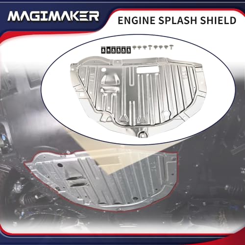 Magimaker Engine Splash Shield Guard 74112-TLA-A01 74112TLAA01 Fit for Honda CR-V CRV 2017 2018 2019 2020 Under Engine Cover Lid