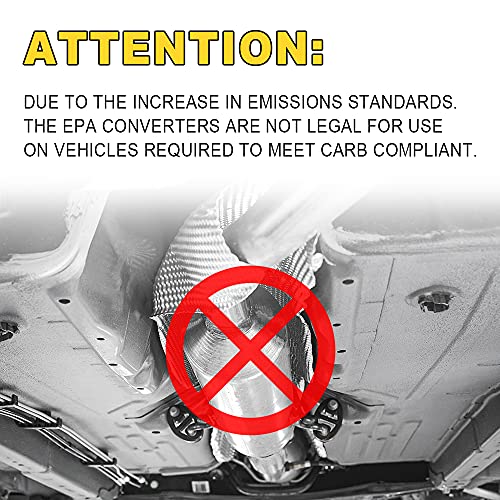 MOSTPLUS 674-522 Left + 674-732 Right Exhaust Manifold Catalytic Converter Compatible for Chevy Silverado Tahoe GMC Sierra 1500 Yukon XL(Set of 2)