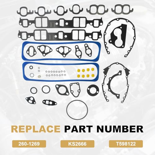 Partsflow TBI Engine Gasket Set OE #260-1269, KS2666