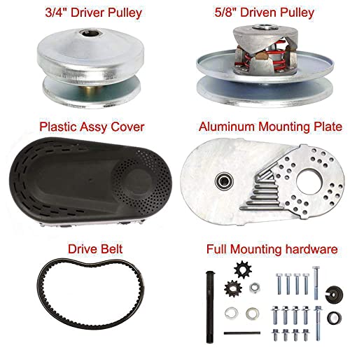 212CC Torque Converter 6.5 HP 3/4" - 30 Series