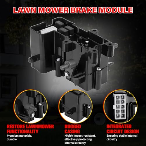 138-2514 Mower Brake Control Module Compatible with Toro Lawn Mower Tractor, Mower Brake Box Controller Assembly ASM for TimeCutter Exmark Quest E-Series and Exmark Quest S-Series, 3 Years Warranty