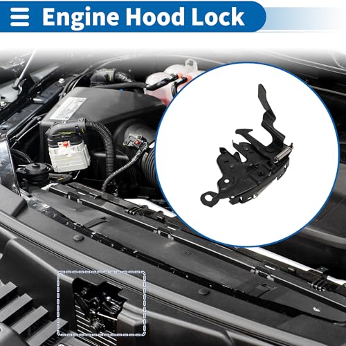 RATCHROLL Hood Latch Assembly for Nissan Sentra 2004-2006 Engine Hood Latch Lock Release No.656016Z500 1 Pcs