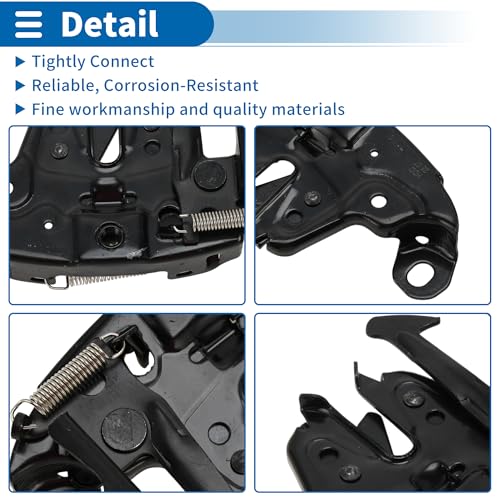 RATCHROLL Hood Latch Assembly for Nissan Sentra 2004-2006 Engine Hood Latch Lock Release No.656016Z500 1 Pcs