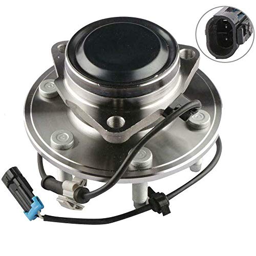 MotorbyMotor 515054 (2WD) Front Wheel Bearing Hub Assembly w/6 Lugs Fits for Chevrolet Avalanche Silverado Suburban 1500 Express 1500 2500, GMC Sierra 1500 Savana 1500 2500 Hub Bearing Assembly RWD