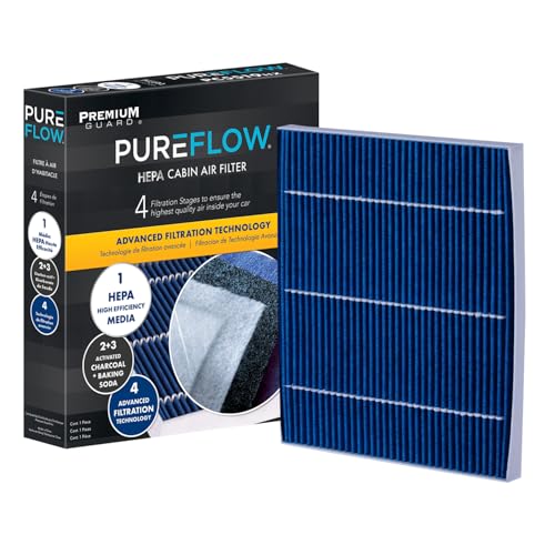 PUREFLOW PC99238HX HEPA Cabin Air Filter | Fits 2017-2026 Chrysler Pacifica 3.6L; 2020-2026 Voyager 3.6L