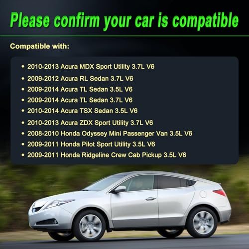SHICHU Alternator Compatible with 2008-2010 Odyssey 2009-2011 Pilot 2010-2013 MDX RL TL TSX ZDX 3.5L 3.7L V6 Replace for AL1311X 104210-5920 31100-RGW-A01