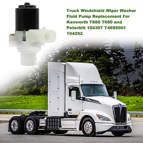 Truck Windshield Washer Fluid Pump Fits for Kenworth/Peterbilt 104307 389