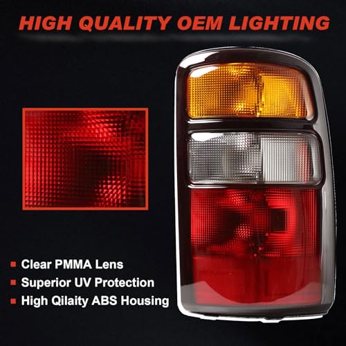Tail Light Compatible With 2000-2006 Chevy Tahoe Suburban GMC Yukon XL Pair