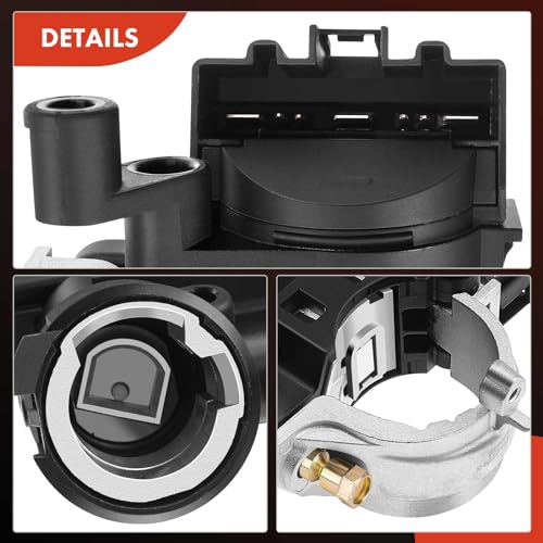 A-Premium Ignition Lock Housing with Anti-theft Bolt Compatible with Ford Focus 2009-2011 Escape Mercury Mariner 2008-2010 Mazda Tribute 2008-2011