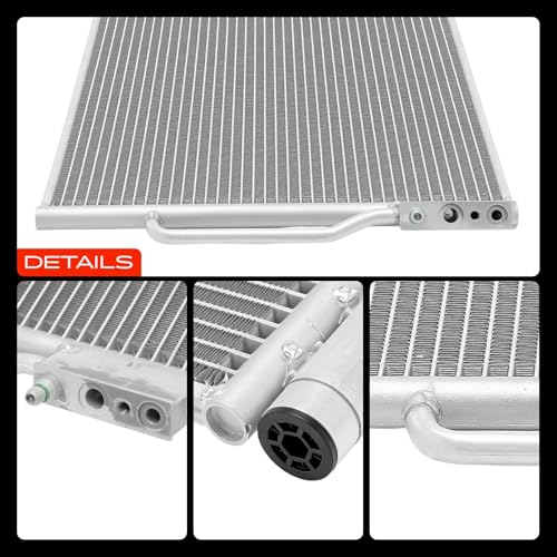 A-Premium Air Conditioning A/C Condenser Compatible with Chevrolet Malibu 2016-2022 & Buick LaCrosse 2017-2019, Regal Sportback 2018-2020, Regal TourX 2018-2020