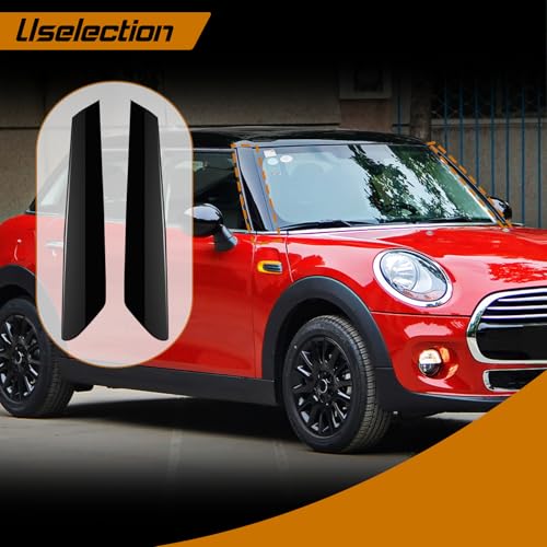Windshield A Pillar Trim Molding(Front Left Driver Side) Compatible with 2001-2008 Mini Cooper R50 R52 R53 Replaces for 51137128157 Window Accessories (51137128157&51137128158)