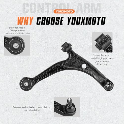 Front Lower Control Arms Suspension Kits Ball Joint Assembly Fit for Acura MDX 2001-2005, Fit for Honda Pilot 2003-2005, 8PCS