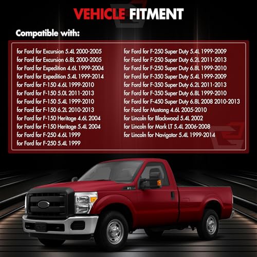 GDSMOTU New Starter Replacement for Ford for F-150 5.4L 1999-2010 for F-350 Super Duty 6.2L 2011-2013 for F-150 5.0L 2011-2013, 336-1937 6646, 1.4kW/12 Volt Starter