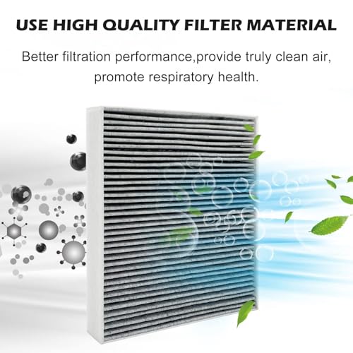 Capume for Cabin Air Filter JM133 Fits for 2021-2025 2026 Elantra, 2022-2026 Ioniq 5, 2021-2026 Santa Fe, 2020-2026 Sonata, 2022-2026 Tucson, 2021-2026 K5, Fits 97133 - L1000, 97133-N9100, PC99594P