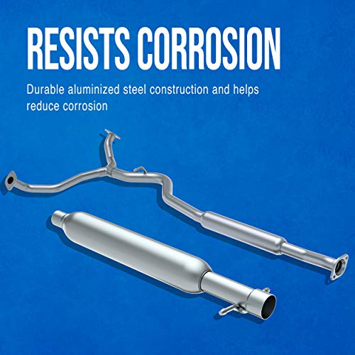 Walker 50427 Direct Fit Exhaust Resonator and Pipe Assembly 2.375" Outlet (OD) for Toyota Tundra