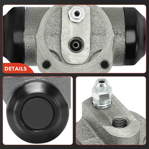 A-Premium Rear Drum Brake Wheel Cylinder Compatible with Select Chevy & GMC Models - Tahoe, Yukon, Suburban 1500, Blazer, C1500, C2500, K1500, K1500 Suburban, C10, C15, C10/C15/C1500 Pickup, 2-PC Set