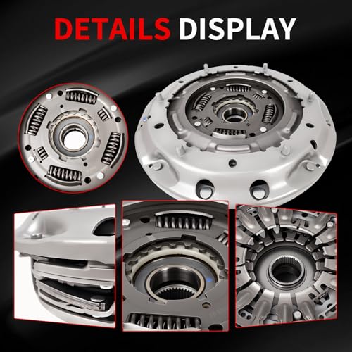 6DCT250 DPS6 Auto Transmission Clutch Kit Dual Clutch Release Fork Lever Compatible with 2011-2019 Ford Focus/Fiesta/B-MAX/EcoSport Repalces 602000800