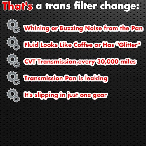 MATICVAS RE0F11B CVT Transmission Filter Kit 31728-50X0A Compatible with Nissan 2020-2025 Versa 16.L,2018-2024 Kicks 1.6L,High-Flow Filter & Pan Gasket Included