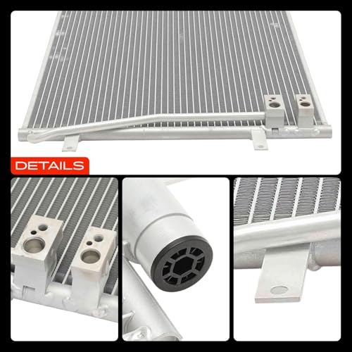 A-Premium A/C Condenser Replace# 561820411 - Compatible with 2013-2019 Volkswagen Passat, 2013-2017 CC