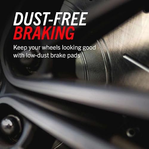 PowerStop Front Brake Pads for Acura MDX 2014-20 |Honda Pilot 2016-22 |Ridgeline 2017-25 - Z23 Carbon-Fiber Ceramic Brake Pads with Installation Hardware, Z23-1723