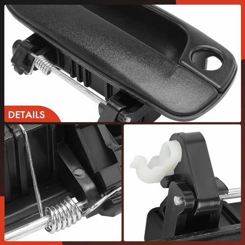 A-Premium Front Passenger Side Exterior Door Handle with Keyhole