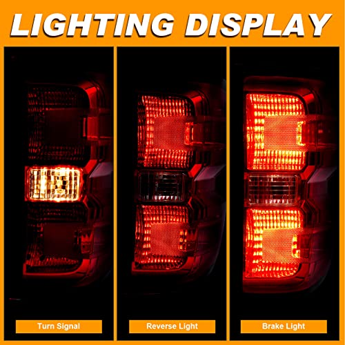 Right Tail Light Compatible With 2014 2015 Chevy Silverado 1500 2500 3500