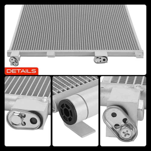 A-Premium Air Conditioning A/C Condenser Compatible with Nissan Sentra 2013-2019 L4 1.8L, Replace# 4230, 921003SH0A