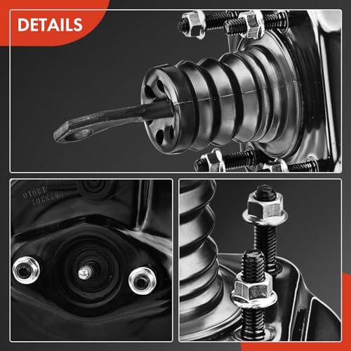 A-Premium Vacuum Power Brake Booster Compatible with Ford Mustang 1984-1993, Fairmont 1981-1983, Granada 1981-1982, LTD, Thunderbird & Mercury Capri, Cougar, Marquis, Zephyr, Without Master Cylinder