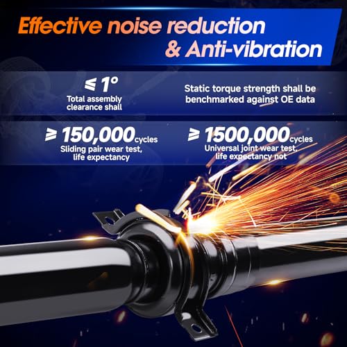 976-347 Rear Drive Shaft Prop DriveShaft Assembly Fit for Honda CR-V 2012-2014 2.4L AT AWD