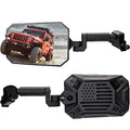 JOYTUTUS Mirrors Doors Off Compatible with 2018-2023 Wrangler JL/JLU & Gladiator JT, JL Side Mirrors with Ball Adapter, Wider View No Vibrate & Wobble (NOT FIT 2024-2026 Wrangler & Gladiator JT)