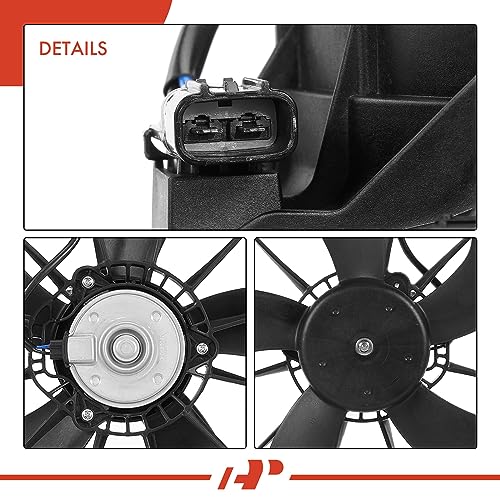 A-Premium Left and Right Engine Radiator Cooling Fan Assembly