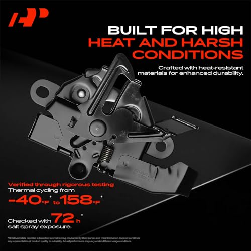 A-Premium Hood Latch Lock Compatible with Toyota Avalon 2005-2010, Front Hood Lock Engine Bonnet Latch Assembly