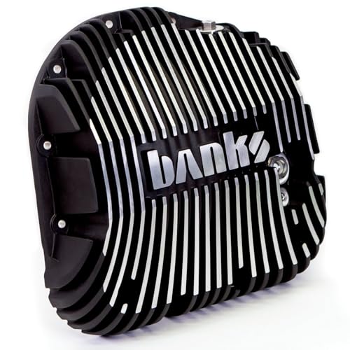 Banks 85-19 Ford F250/ F350 10.25in 12 Bolt Black Milled Differential Cover Kit (19252)