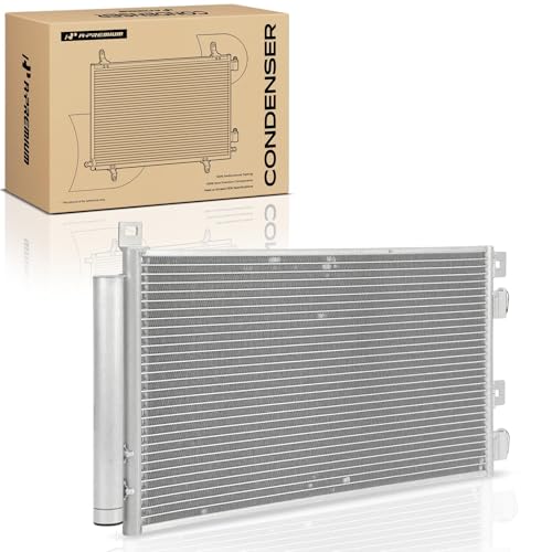 A-Premium Air Conditioning A/C Condenser Compatible with Mini Cooper 2002-2008 L4 1.6L, Replace# 64531490572
