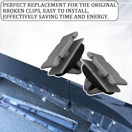 MLAHUIER 30PCS Car Rocker Moulding Clip, Fender Exterior Panel Trim Clips, Auto Body Parts & Trim Replaces 68172491AA 68271803AA 68395627AA, Car Accessories Compatible with Jeep Grand Cherokee