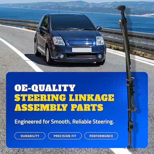 MOOG Front Alignment Caster/Camber Kit - Dodge Ram Steering Assembly - Steering Rod Assembly with Tie Rod Ends Set for Precise Handling & Durability - For Dodge Ram