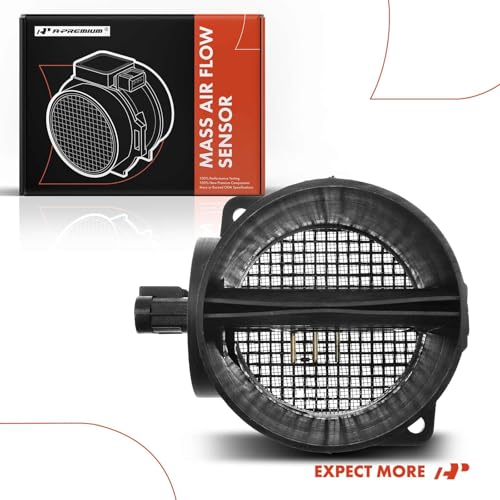 A-Premium Mass Air Flow Sensor [5 Pins] Compatible with Chevy & GMC & Pontiac & Buick & Cadillac & Saturn, fits for Impala, Malibu, Equinox, Acadia, G6, Grand Prix, LaCrosse, Terraza & More #15911983