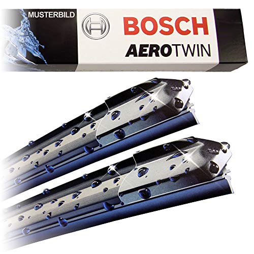 Bosch Wiper Blade Aerotwin A102S, Length: 650mm/475mm – Set of Front Wiper Blades - Only for Left-Hand Drive (EU)