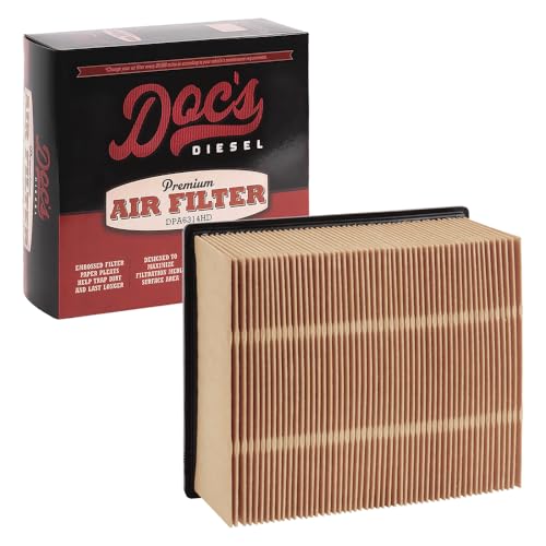 Doc's Diesel Engine Air Filter | Compatible with RAM 6.7L Cummins 2500, 3500, 4500, 5500 2007+ | Replaces 53034051AB, 68645327AA