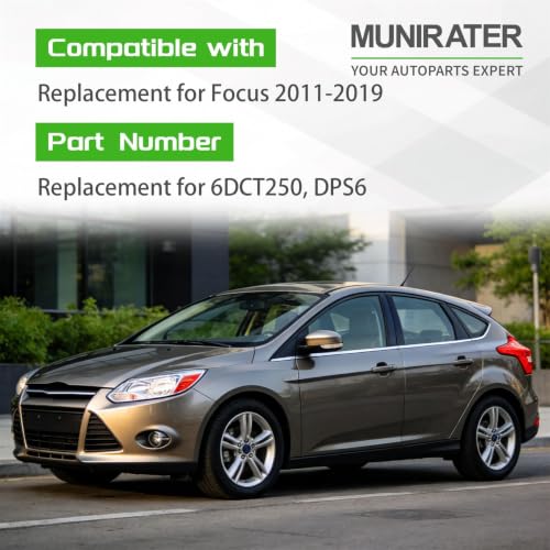 munirater 6DCT250, DPS6 Transmission Clutch Kit with Clutch Fork Kit Replacement for Focus 2012-2019, Replacement for B-MAX 2012-2019