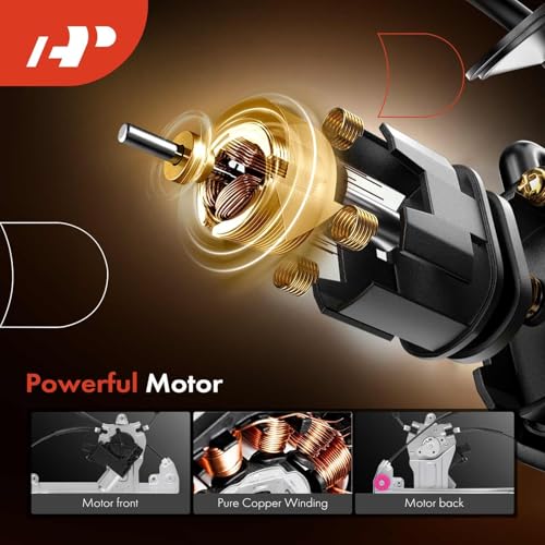 A-Premium Front Driver Side Power Window Regulator with Motor Assembly Fit for Chevy Cruze 2011-2015, Chevy Cruze Limited 2016 - with 7 Pins Motor (with Auto Up and Down Function), Replaces # 94532757