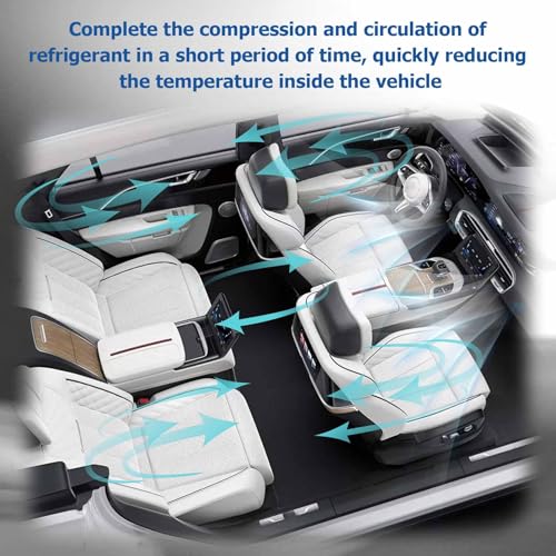 WFLNHB A/C Compressor Replacement for Nissan Rogue 2008-2013 Replacement CO 11200C 92610JM01C 92610JM01E