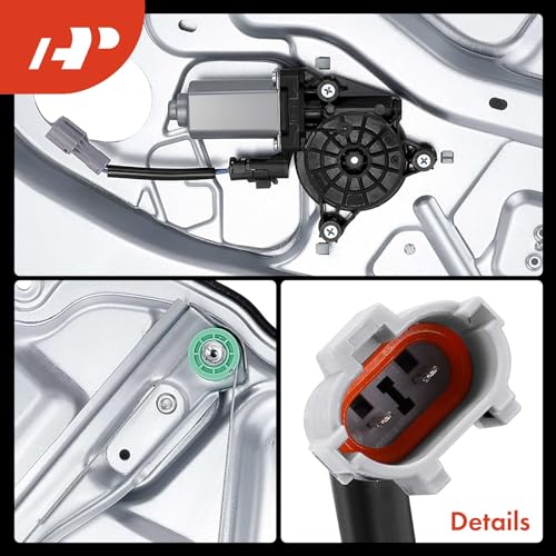 A-Premium Power Window Regulator with Motor Compatible with Hyundai Elantra 2009-2012 Front Left Fit for Hatchback only