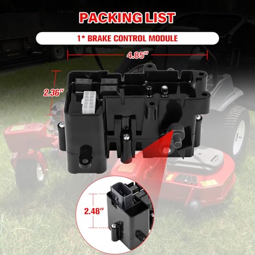 138-2514 Mower Brake Control Module Compatible with Toro Lawn Mower Tractor, Mower Brake Box Controller Assembly ASM for TimeCutter Exmark Quest E-Series and Exmark Quest S-Series, 3 Years Warranty