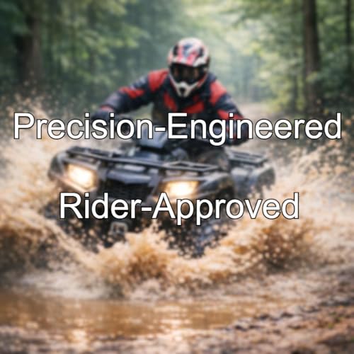 Precision Universal Joints for Polaris 1590256, Rear Axle, Inner, Set of 2, Reduced Vibration, Quality Tested, Heat-Treated, ATVPC