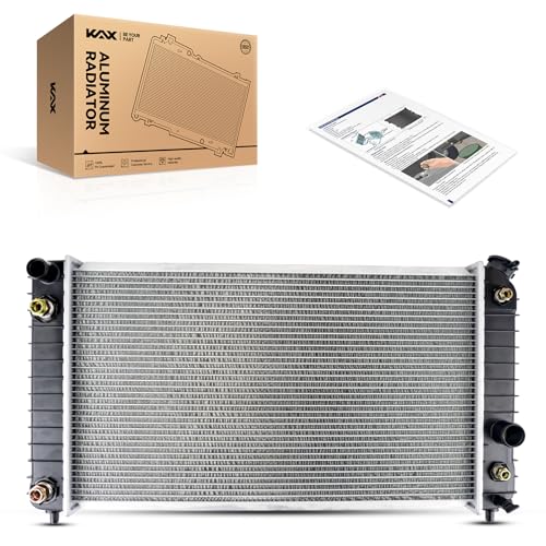 KAX CU1826 Engine Radiator, Compatible with Automatic For: 1996-2005 Blazer, 1996-2004 S10, 1996-2001 Jimmy, 1996-2004 Sonoma, 1997-2000 Hombre, 1996-2001 Bravada, (w/EOC (Engine Oil Cooler))