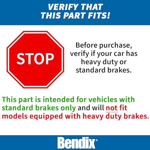 Bendix Priority1 CFC1327 Ceramic Front Brake Pads for select Chrysler Town & Country, Dodge Grand Caravan, Journey, Nitro, Jeep Liberty, Wrangler, Ram C/V, VW Routan (models without Heavy Duty Brakes)